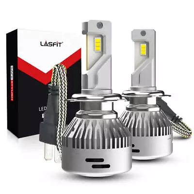 Lasfit H7 LED Headlights Bulb Low Beam Kit Bright 60W 6000LM 6000K Plug And Play • $54.99