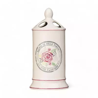 Le Belle Toothbrush Holder Stylish Stoneware Bathroom Organizer Vintage Charm • £10