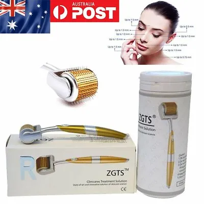 $18.99 • Buy Micro Titanium Needle Derma Roller 0.25- 1.5mm For Face Essence Absorb Skin Care