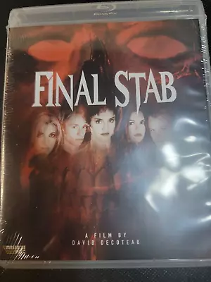 Final Stab   (2001)  Blu Ray  New/sealed  Rare Horror  Massacre Video • $14.99