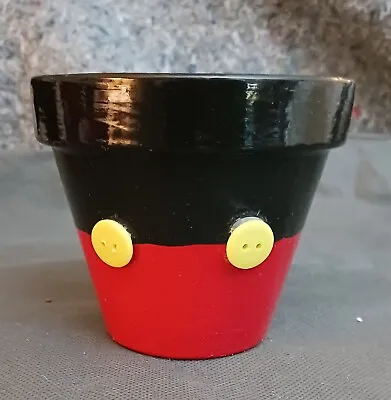 Mickey Mouth Themed Planter • $12