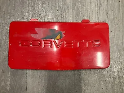 1984 1985 1986 1987 1988 1989 1990 Corvette C4 Front License Plate Filler Cover • $90