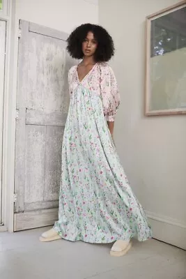 Olivia Rubin Blossom Print Maxi Dress Size UK 10 • £150