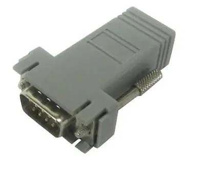 $9.87 • Buy ADB0037 Avocent Cyclades RJ45 DB9M Male Crossover Serial Converter Adapter