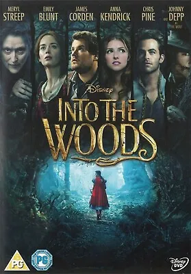 Into The Woods -Meryl Streep (Walt Disney) BRAND NEW FACTORY SEALED UK ISSUE DVD • £3.49