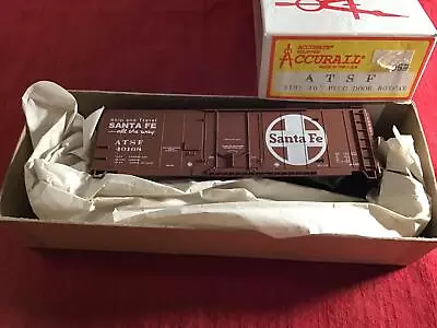 Accurail Ho-scale 40’ Santa Fe Atsf Plug Door Boxcar Kit #3101 Brand New!!! • $20.99