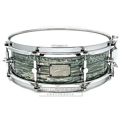 Canopus Neo Vintage M2 Snare Drum 14x5 Blue Oyster • $887.86