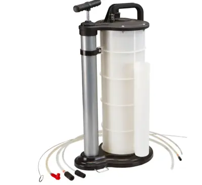 Fluid Oil Extractor Pump Manual Vacuum Changer Transfer Tank Liter Hand Operated • $137.99
