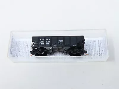 N Scale Micro-Trains MTL #08500050 SL-SF Frisco 2-Bay Hopper W/ Coal Load #87422 • $19.95