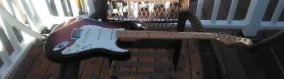 2018 Fender MIM Player Stratocaster Sunburst With Gig Bag • $350