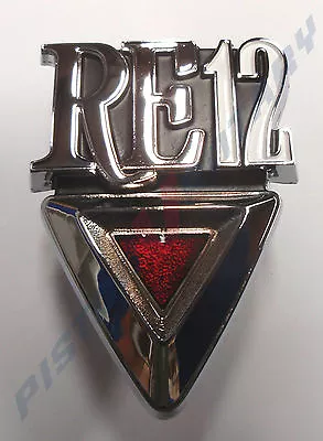 RE12 Badge Chrome Brand New For Rotary Mazda RX3 RX-3 10A 13B 12A RE 12 SAVANNA • $59.95