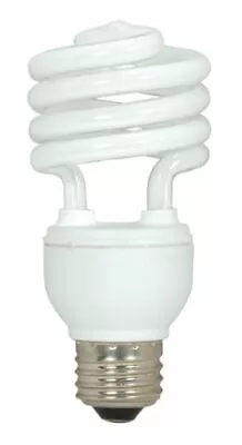 S7225 18W E26 Base T2 Mini Spiral 4100K Equivalent 75W Lamp Enclosed Fixtures • $11.17