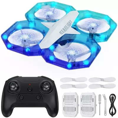 Mini Drone For KidsRC Drone With Remote Control LED Quadcopter For Beginners W • $25