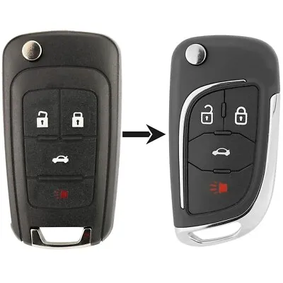 Holden 4 Button Car Key Replacement Upgrade Cruze Trax Barina VF Commodore • $18