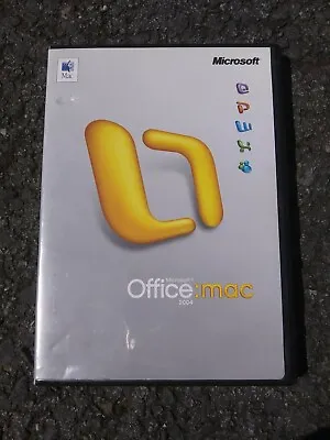 MICROSOFT OFFICE : MAC 2004 With PRODUCT KEY • $16.99