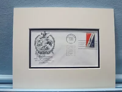 1959 - Honoring The Pan- American  Games & The First Day Cover Of Its Own Stamp • $26.99