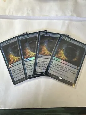 MTG Force Of Will Near Mint Foil Double Masters • $85