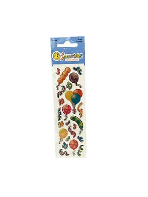 Vintage Sandylion Bright Gems Balloons And Music Notes Sealed Stickers  • $8.99
