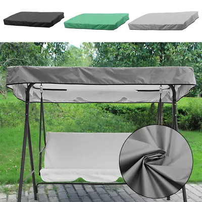 £11.95 • Buy Replacement Canopy For Swing Seat 3 Seater Garden Hammock Swing Chair Top Cover