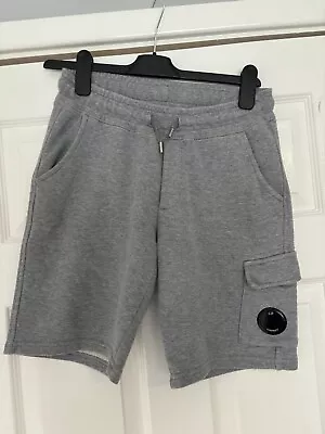 CP Company Boy’s Grey Shorts Age 10 12 Lens • £10