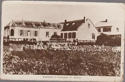 RP Residence Of Napoleon St Helena Atlantic Ocean C1935 • £4.95