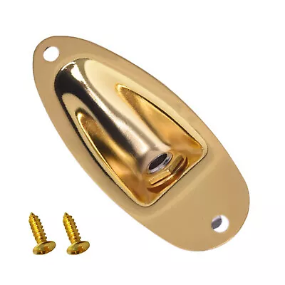 Metal 1/4  Boat Jack Plate For Fender Stratocaster Strat Style Guitar Parts A • $14.98