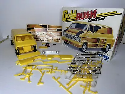 1978 Vintage MPC 1/25 Gold Rush Custom Dodge Van Model Kit In Box #1-0423 • $69.99