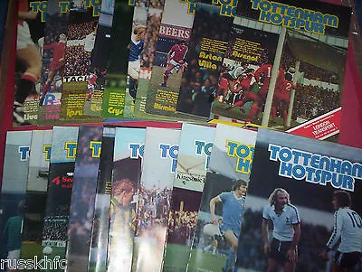 £1.35 • Buy Tottenham Home Programmes 1979/80 Choose From List