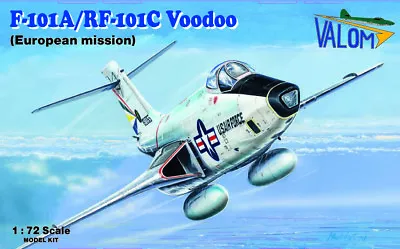 Valom Models 1/72 McDonnell F-101A / RF-101C Voodoo (European Mission) Model Kit • $29.90