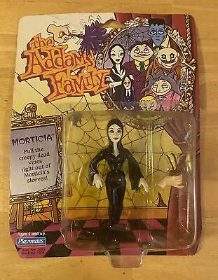 The Addams Family Morticia Action Figure 1992 Playmates Collectible Memorabilia • $28