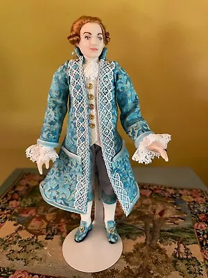 Handsome Artisan Miniature Dollhouse Georgian Gentleman • $182.50