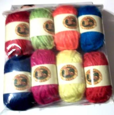 Lion Brand  Vanna 's Palettes Palettes  Mini Skein Pack Of 8 .HAPPY Acrylic • $12.99