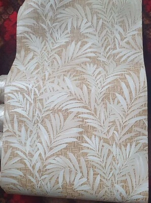 £60 • Buy 4 Full Rolls Vintage Retro 1960s 70s Bamboo Wallpaper Kitsch Tiki  Blown Vinyl