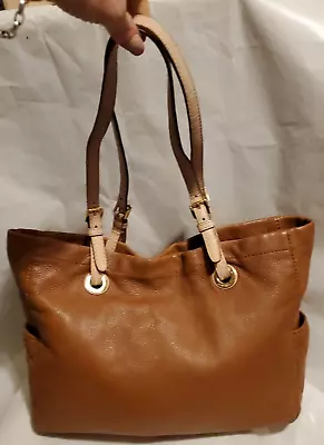 Michael Kors Caramel Color Soft Jet Set Travel Tote / Handbag • $35