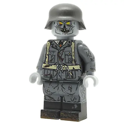 United Bricks WW2 German Zombie Military Building Minifigure • $35.02