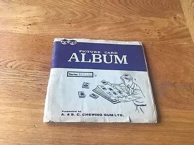 Picture Card Album ABC CHEWING GUM 1966 • £50