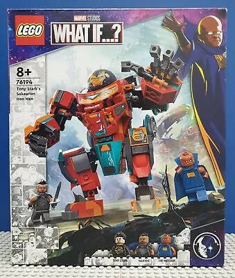 LEGO 76194 Marvel's What If ~ Tony Stark's Sakaarian Iron Man ~ Brand New Sealed • $66.95