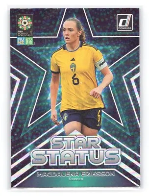 Magdalena Eriksson 2023 Donruss FIFA Womens World Cup Star Status #21 Sweden • $1.99