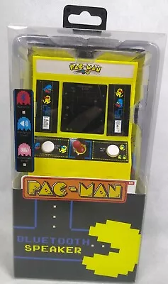 NEW Pac Man Arcade Wireless Bluetooth Speaker BANDAI NAMCO T1 • $17.95