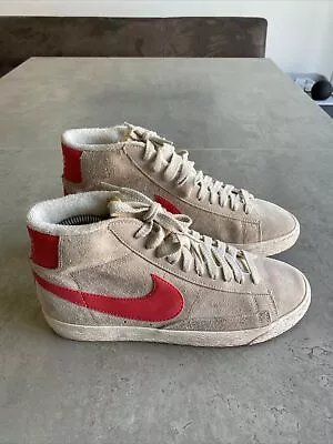 £29.99 • Buy Grey And Pink Suede Womens Nike Blazers Trainers Size 5.5 UK