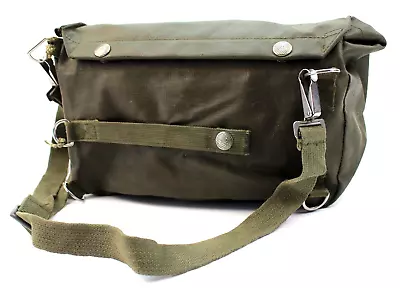 £6.50 • Buy Genuine Swiss Army Sm74 Gas Mask Bag / Shoulder Bag
