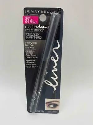 Maybelline Master Drame By Eyestudio Cream Pencil #425 Coal Commander NEW • $4.99