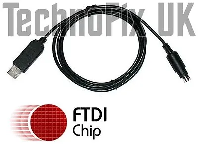 FTDI USB Cat & Programming Cable For Yaesu FT-100D FT-817 FT-857 FT-897 CT-62 Eq • £17.99