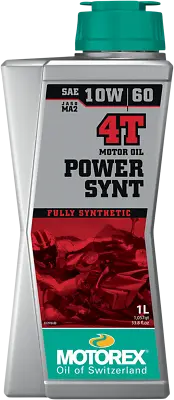 Motorex 198473 Power Synt 4T Engine Oil | 10W-60 | 1 Liter • $27.98