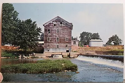 Indiana IN Wabash County Stockdale Water Power Mill Postcard Old Vintage Card PC • $0.50