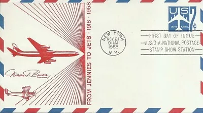 UC33  7c AIR MAIL STAMPED ENVELOPE - Buckley Cachet • $5.99