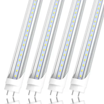JESLED 4FT T8 LED Tube Light Bulbs 22W G13 4' LED Shop Light Bulbs 4000K~6000K • $242.05