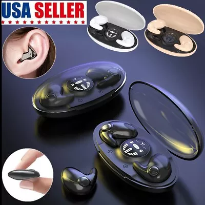 Invisible Sleep Wireless Earbuds Bluetooth 5.3 Headset TWS Waterproof Earphone • $13.31