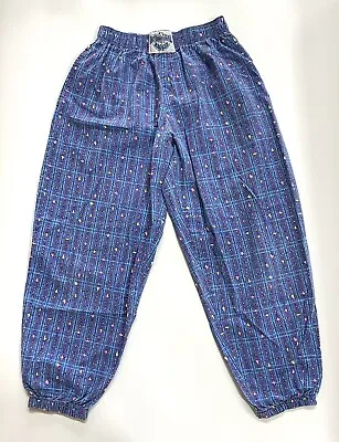 Vtg International Baggyz Parachute Baggy Weightlifting Pants MC Hammer M/L USA • $80