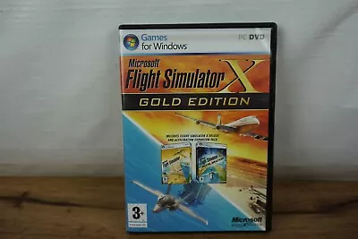 Microsoft Flight Simulator X: Gold Edition (PC: Windows 2008) • $22.95